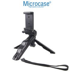 Microcase Telefonlar için Mini El Tutucu Tripod Vlog Video Fotoğraf - AL2461