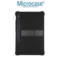 Microcase Samsung Galaxy Tab S7 T870 2in1 Set Standlı Silikon Kılıf + Bluetooth Klavye - AL8107