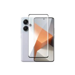Microcase Xiaomi Redmi Note 13 Pro 5g Plus 3D Curved Tam Kaplayan Kavisli Tempered Cam Ekran Koruyucu - AL3282