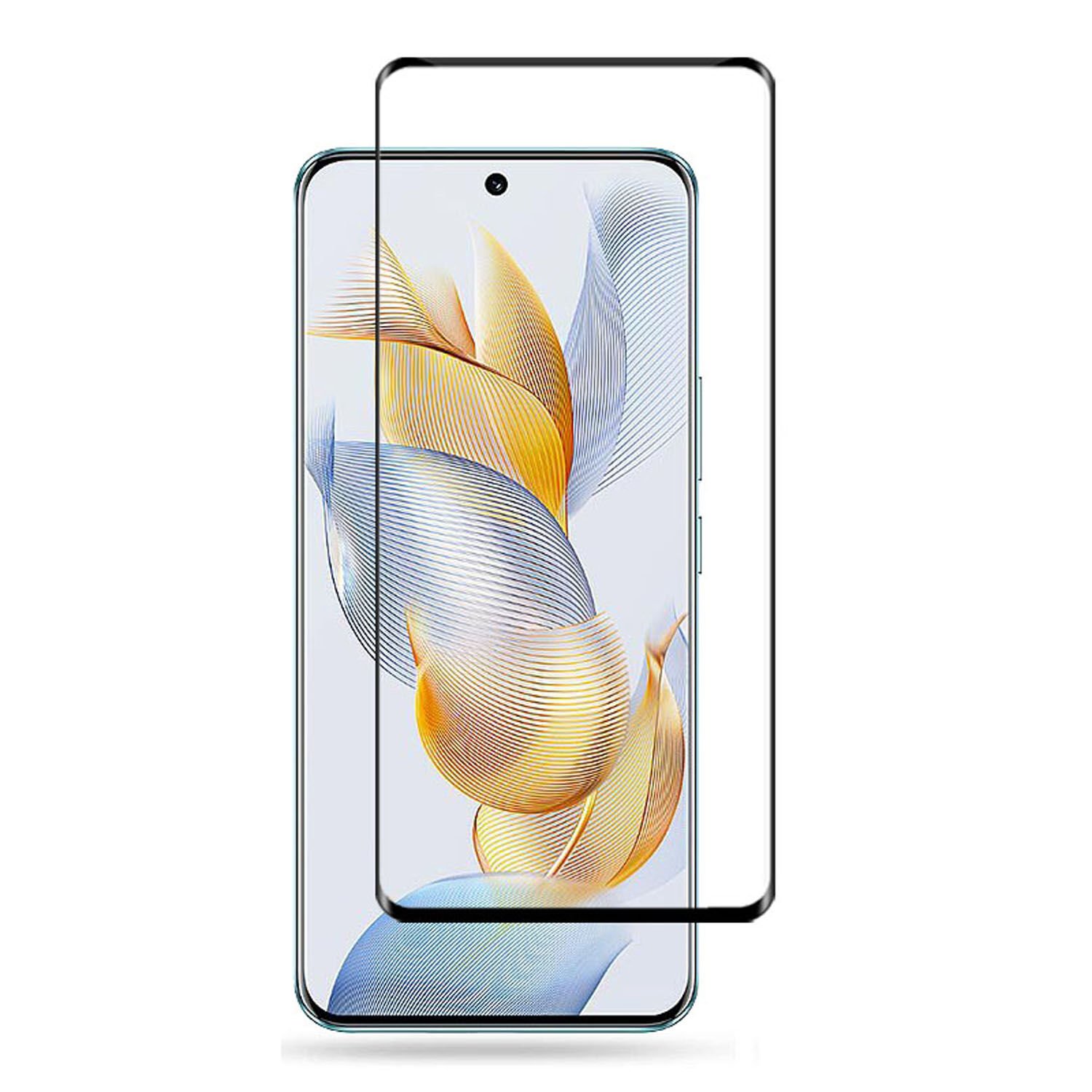 Microcase Honor 90 Tam Kaplayan Çerçeveli Mat Cam Koruma - AL3124