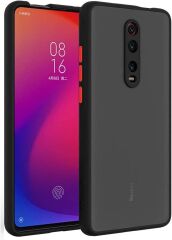 Microcase Xiaomi 9T / 9T Pro / K20 / K20 Pro London Serisi Darbeye Dayanıklı Kılıf - Buzlu Siyah AL3415