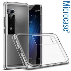 Microcase Meizu Pro 7 Plus İnce Soft Silikon Kılıf + Ekran Koruma