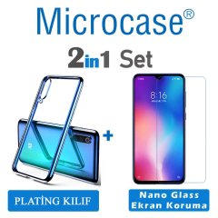 Xiaomi Mi 9 Plating Series Silikon Kılıf + NANO FİLM (SEÇ)