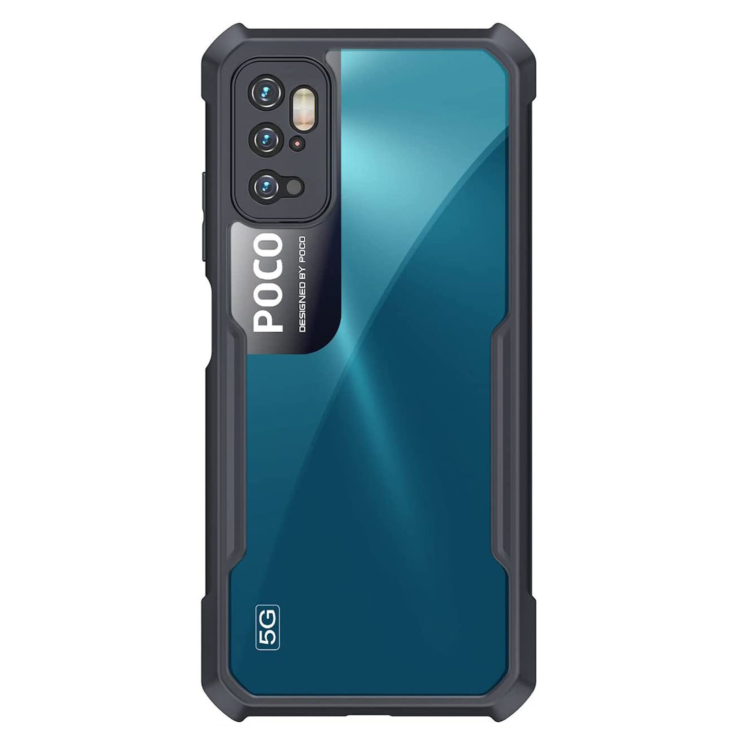 Microcase Xiaomi Redmi Note 10 5G ile uyumlu Airbag Serisi Darbeye Dayanıklı Köşe Korumalı Tpu Kılıf - AL3370