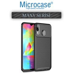 Samsung Galaxy M20 Maxy Serisi Silikon Kılıf + CAM (SEÇİN)