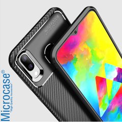 Samsung Galaxy M20 Maxy Serisi Silikon Kılıf + CAM (SEÇİN)