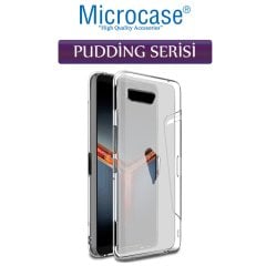 Microcase Asus ROG Phone 2 Pudding TPU Serisi Silikon Kılıf - Şeffaf