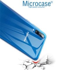 Microcase Samsung Galaxy A50s İnce 0.2 mm Soft Silikon Kılıf - Şeffaf