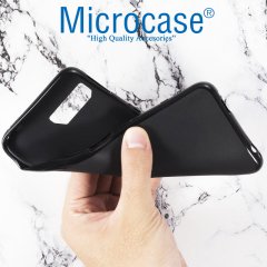 Microcase Asus ROG Phone 2 Pudding TPU Serisi Silikon Kılıf - Siyah