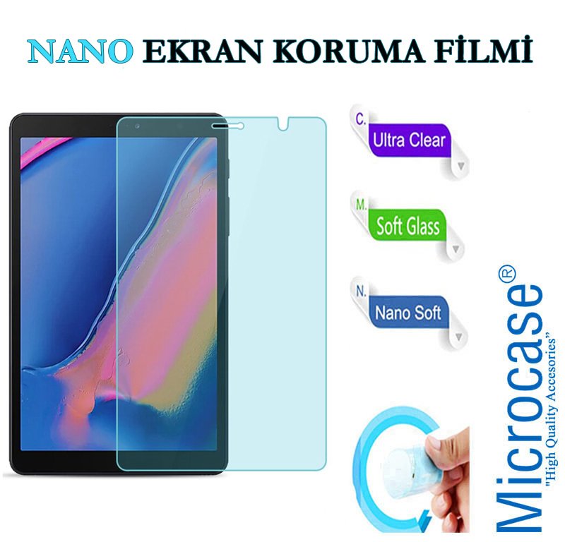 Microcase Samsung Galaxy Tab A 8.0 2019 T295 Nano Esnek Ekran Koruma Filmi