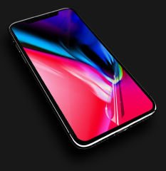 Apple iPhone X Ön Ekran Koruma Film Jelatini 1 Adet