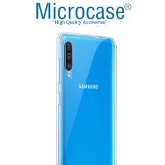 Microcase Samsung Galaxy A70s İnce 0.2 mm Soft Silikon Kılıf - Şeffaf