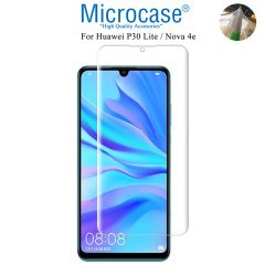 Huawei P30 Lite - Nova 4e Full Ön Kaplama Koruma Filmi