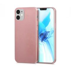 Microcase İphone 12 Premium Matte Silikon Kılıf - Rose Gold