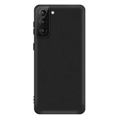Microcase Samsung Galaxy S22 Plus Matte Seri Silikon Kılıf -Siyah
