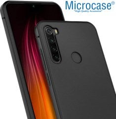 Microcase Xiaomi Redmi Note 8 Elektrocase Serisi Silikon Kılıf - Siyah