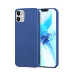 Microcase İphone 12 mini Premium Matte Silikon Kılıf - Lacivert