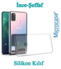 Microcase Samsung Galaxy M30S İnce 0.2 mm Soft Silikon Kılıf - Şeffaf