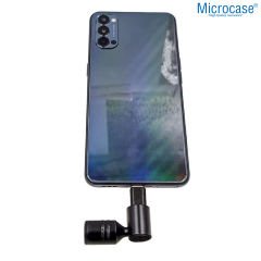 Microcase İphone 15 16 Serisi İçin 90 Derece Döner Başlıklı Mini Type-C Ses Kayıt ve Mikrofon - AL4946