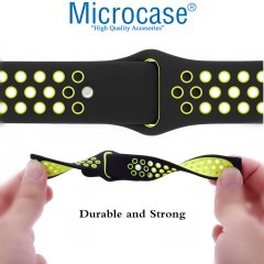 Microcase Haylou Solar LS05 için Delikli Silikon Kordon Kayış - KY13