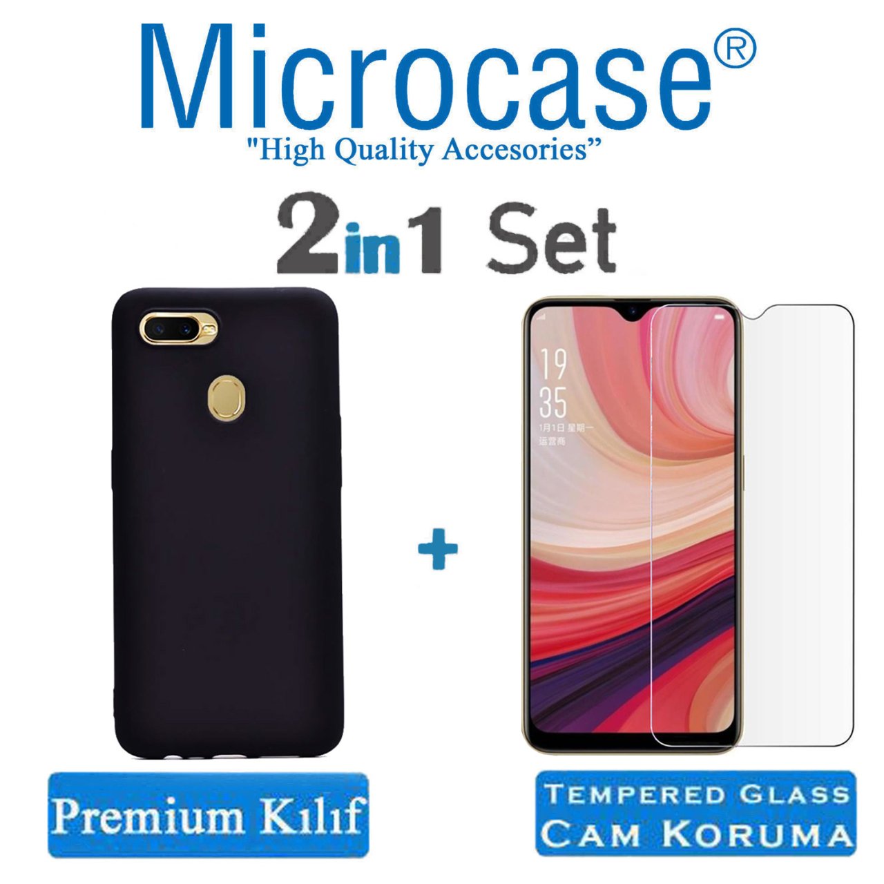Oppo AX7 Premium Matte Silikon Kılıf + CAM (SEÇİN)