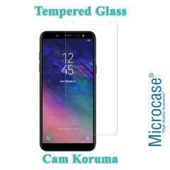 Samsung Galaxy A6 Plus 2018 Tempered Glass Cam Ekran Koruma