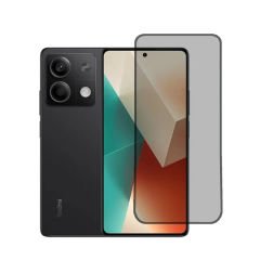 Microcase Xiaomi Redmi Note 13 / Note 13 Pro 5G Global Privacy Gizlilik Filtreli Tam Kaplayan Tempered Cam - AL3125