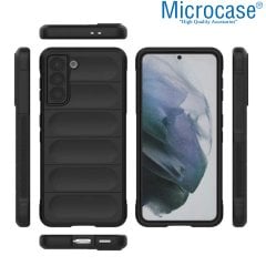 Microcase Samsung Galaxy S21 Plus Miami Serisi Darbeye Dayanıklı Silikon Kılıf - Lacivert