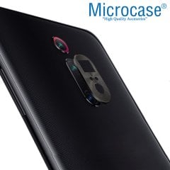 Microcase Xiaomi Redmi K20 - Redmi K20 Pro Kamera Lens Koruma Halkası - Kapalı Tasarım Siyah