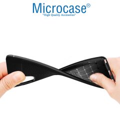 Microcase Samsung Galaxy Note 10 Lite - A81 - M60S Leather Tpu Silikon Kılıf - Siyah