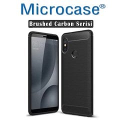 Microcase Xiaomi Redmi Note 5 Pro BrushedSilikon Kılıf+Tam Kaplar