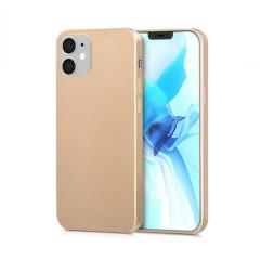Microcase İphone 12 mini Premium Matte Silikon Kılıf - Gold