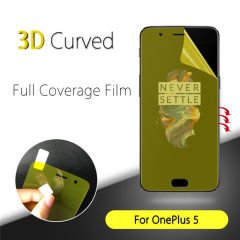 OnePlus 5 Full Ön Arka Kaplama TPU Soft Koruma Filmi