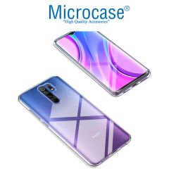 Microcase Xiaomi Redmi 9 Prime İnce 0.2 mm Soft Silikon Kılıf - Şeffaf