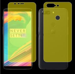 OnePlus 5T Full Ön Arka Kaplama TPU Soft Koruma Filmi