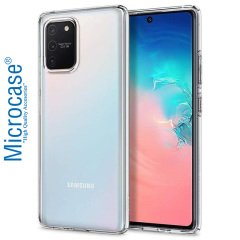 Microcase Samsung Galaxy S10 Lite - A91 - M80S İnce 0.2 mm Soft Silikon Kılıf - Şeffaf
