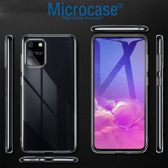 Microcase Samsung Galaxy S10 Lite - A91 - M80S İnce 0.2 mm Soft Silikon Kılıf - Şeffaf