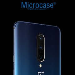 Microcase OnePlus 7 Pro Kamera Lens Koruma Halkası - Açık Tasarım Siyah
