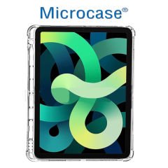 Microcase Apple iPad Air 4 10.9 inch 2020 Soft TPU Kalem Koymalı Silikon Kılıf ŞEFFAF