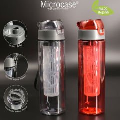 Microcase Detokslu Suluk Matara Süzgeçli Su Matarası 500 ml AL4381
