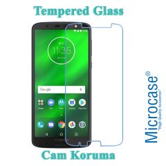Motorola Moto G6 Plus Tempered Glass Cam Ekran Koruma