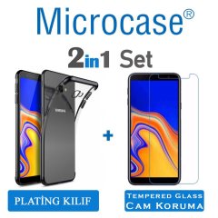Samsung Galaxy J4 Plus Plating Series Silikon Kılıf + CAM (SEÇ)