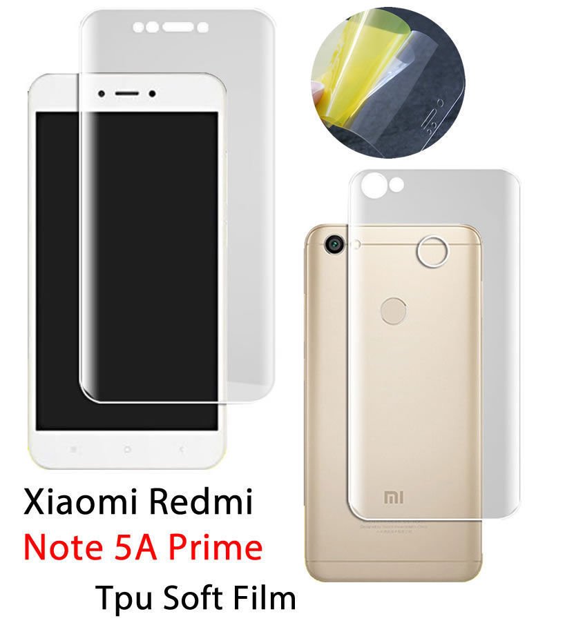 Xiaomi Redmi Note 5A Prime Full Ön Arka Kaplama TPU Soft Koruma F
