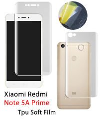 Xiaomi Redmi Note 5A Prime Full Ön Arka Kaplama TPU Soft Koruma F