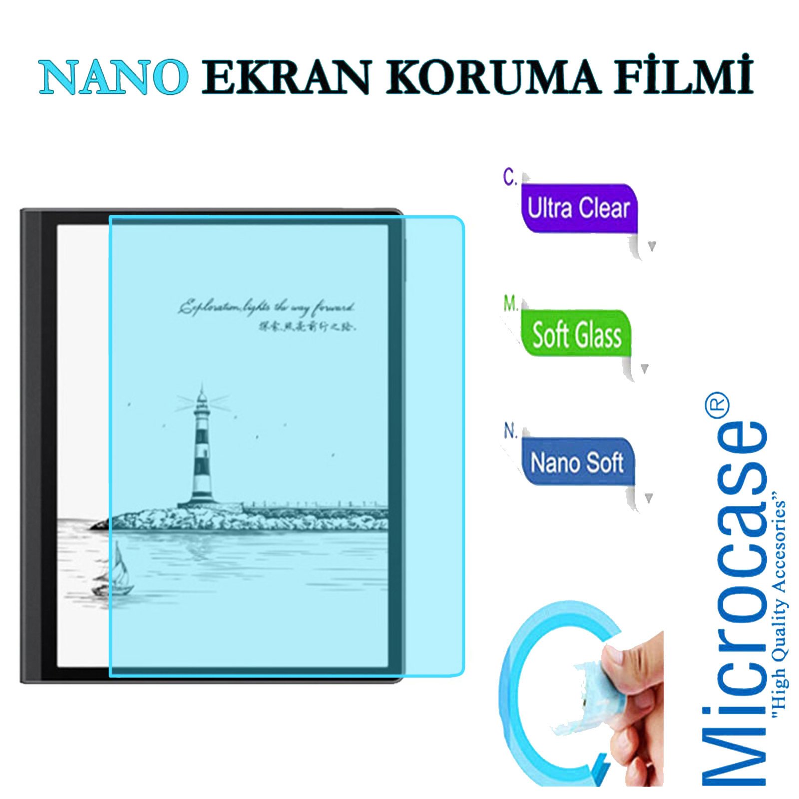 Microcase Huawei Matepad Paper 10.3 inch Nano Esnek Ekran Koruma Filmi
