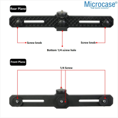 Microcase 4in1 Set 2.1 Metre Tripod + 1/4 360 Dönen Başlık + 2 Telefon Başlıklı Tutucu + Softbox Işık - AL5105