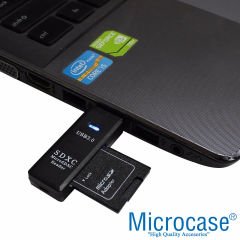 Microcase USB 3.0 2in1 SD TF MicroSD Kart Okuyucu - AL3240