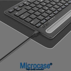 Microcase Tablet ve Telefon Koymalı Standlı Bluetooth Klavye - AL3786