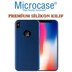 Microcase iPhone XS Max Premium Mat Silikon Kılıf + Ekran Koruma
