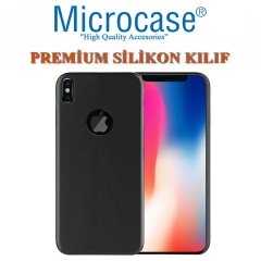 Microcase iPhone XS Max Premium Mat Silikon Kılıf + Ekran Koruma